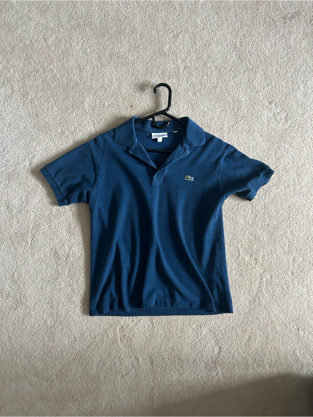 Lacoste Men’s Size Small Blue Navy Polo Shirt